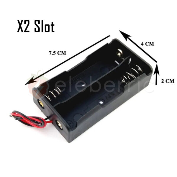 Battery Holder Storage Case 1/2/3/4 Way Slots for 18650 Li-ion Batteries - Image 3