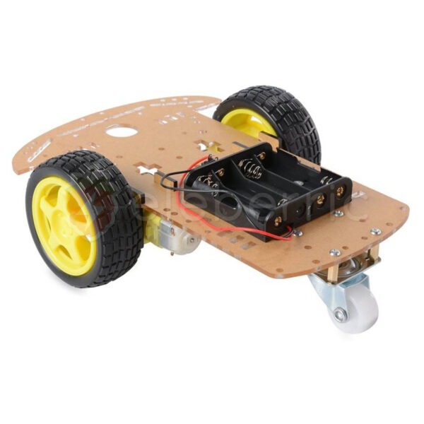 2WD Smart Robotic Car Acrylic Chassis Kit - Image 2