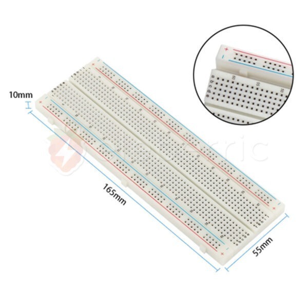 Breadboard 830 Tie-Points - Image 3