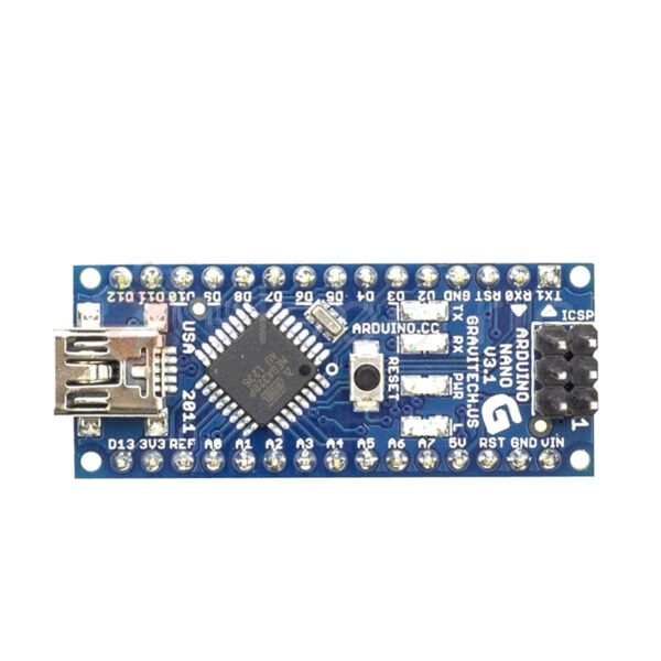 Arduino Nano V3.0 ATMega328P 16MHz 5V CH340G USB Mini (Soldered) - Image 5