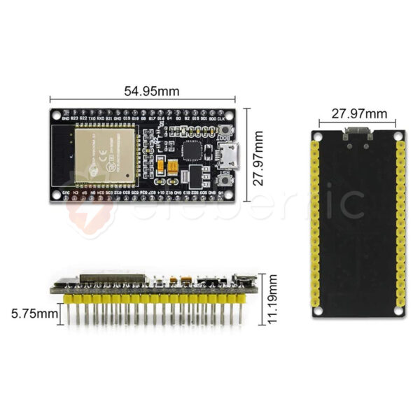 ESP32 WiFi+BLE Dev Board (38 Pin) - Image 7