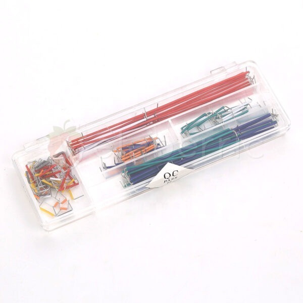 Breadboard Solderless 140pcs Jumper Wires Kit with Box - Image 3