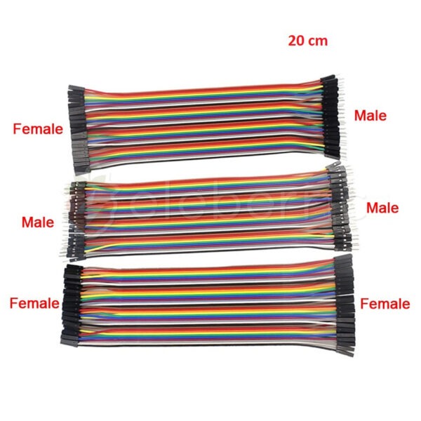 Jumper Wires 40pcs 20cm - Image 3