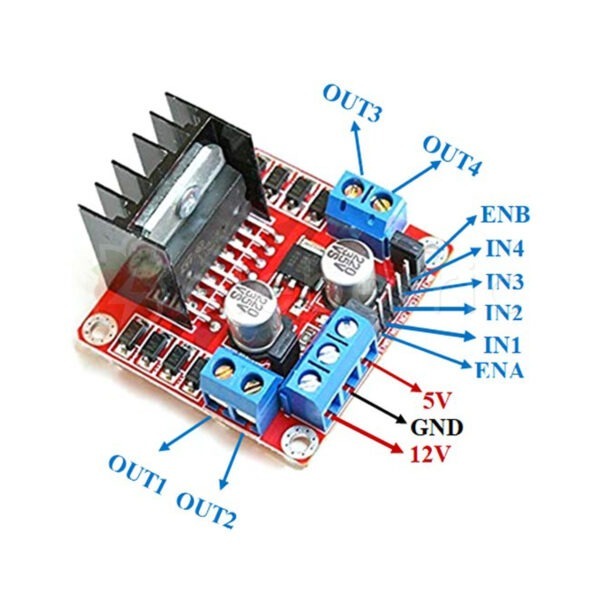 L298N Motor Driver Module - Image 6