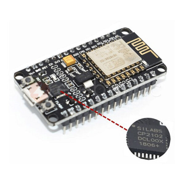 NodeMCU ESP8266 CP2102 Lua WiFi Development Board - Image 3