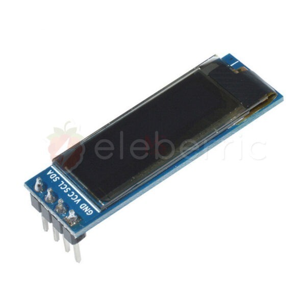 0.91 inch OLED Display White 128x32 I2C IIC 4 Pin - Image 2