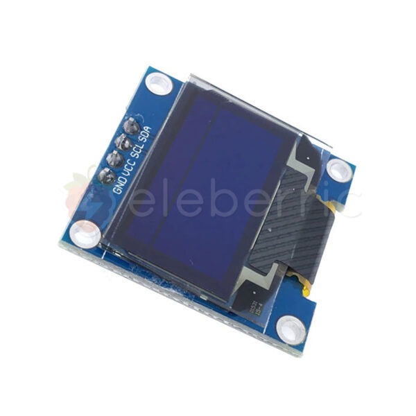 0.96 inch OLED Display White 128x64 I2C IIC 4 Pin - Image 2