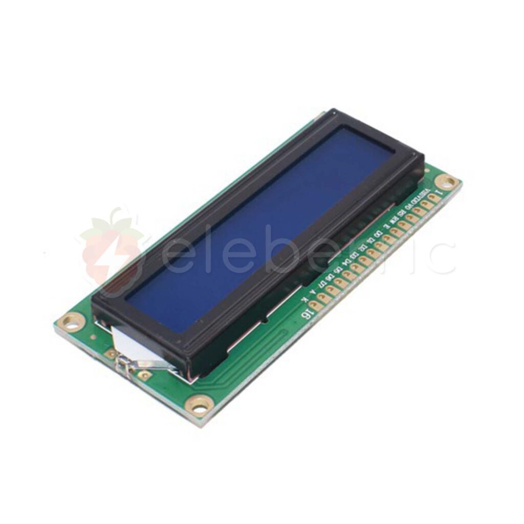 1602 LCD Display Blue Backlight - eleberric