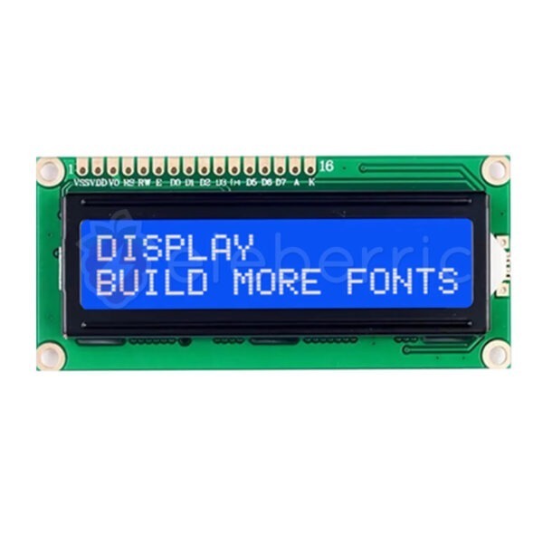 1602 LCD Display Blue Backlight - Image 3