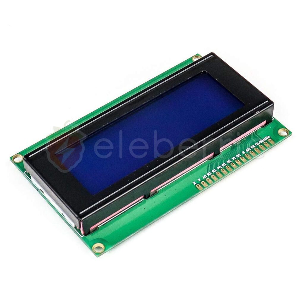 2004 20x4 LCD Display HD44780 Blue Backlight - eleberric