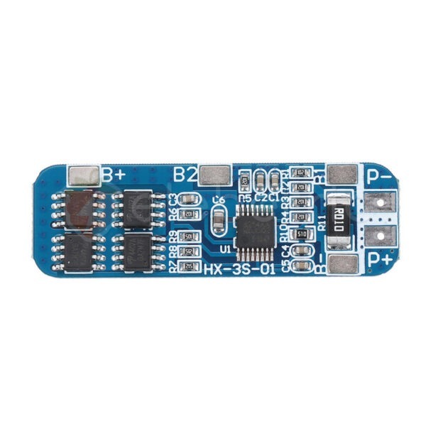 3S 10A 18650 Li-ion Battery Series 11.1V 12V BMS Charger Protection Module - Image 3