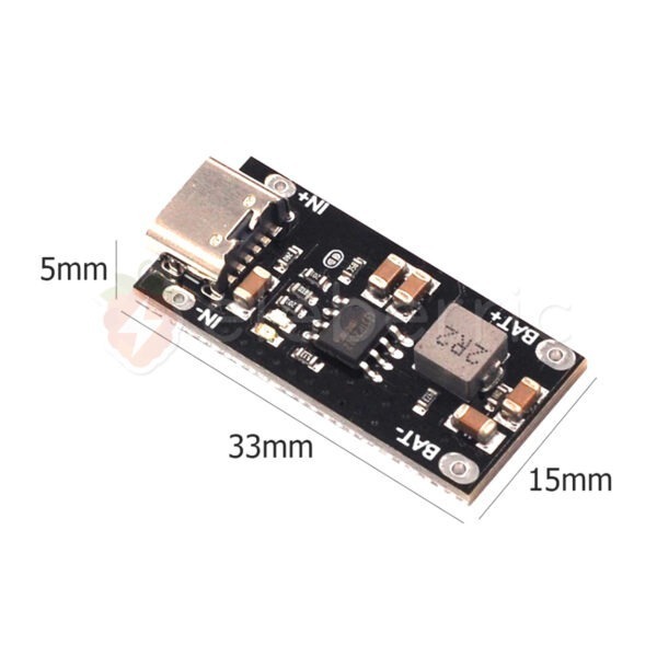 IP2312 Fast Charging 3A 5V to 4.2V Type-C Polymer Ternary Lithium Battery Module - Image 7