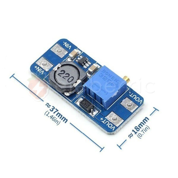 MT3608 2A Step Up Boost Converter - Image 3