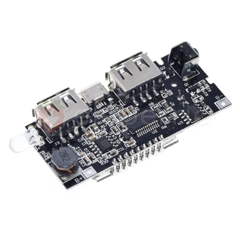 Dual USB 5V 1A 2.1A Power Bank Module for 18650 Li-ion Battery - eleberric