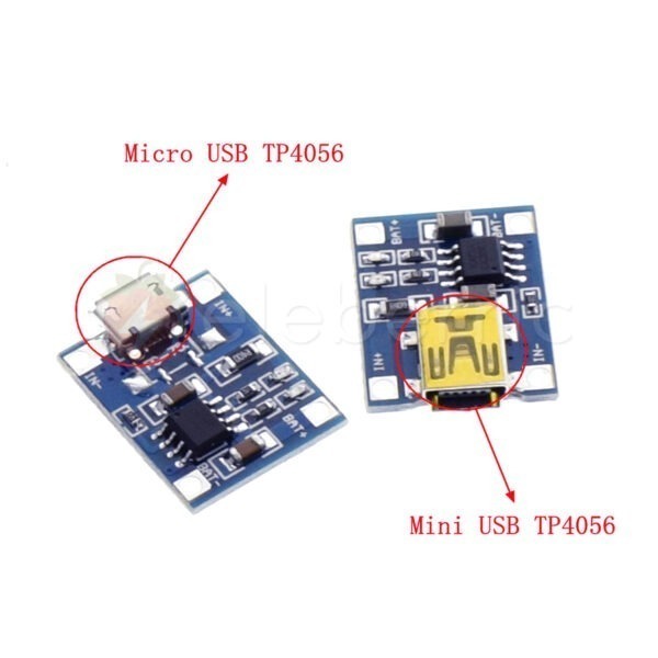 TP4056 5V 1A Mini USB Charger without Protection - Image 4