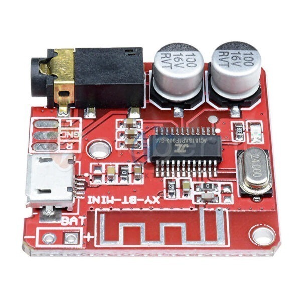 VHM-314 Bluetooth 5.0 Audio Receiver MP3 Decoder (Red PCB) - Image 3