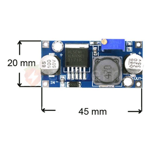 XL6009 Step Up Boost Converter Module - Image 5