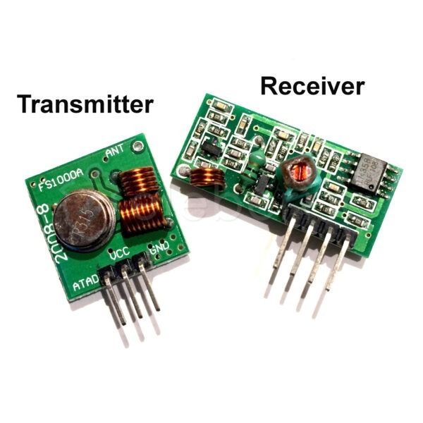 433MHz RF Transmitter and Receiver Kit Module - Image 2