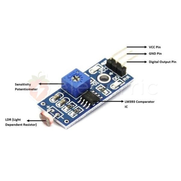 LDR Light Sensitivity Sensor Module - Image 4