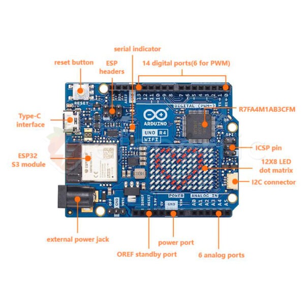 Arduino Uno R4 WiFi Development Board - Image 5