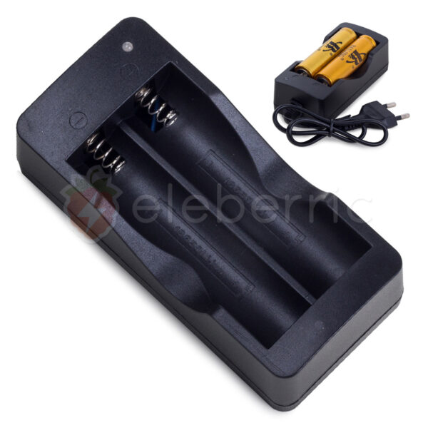 Dual Battery Charger for 18650 Li-ion Rechargeable Battery - Image 5