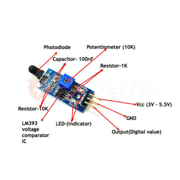 IR Flame Detect Sensor Module - Image 5