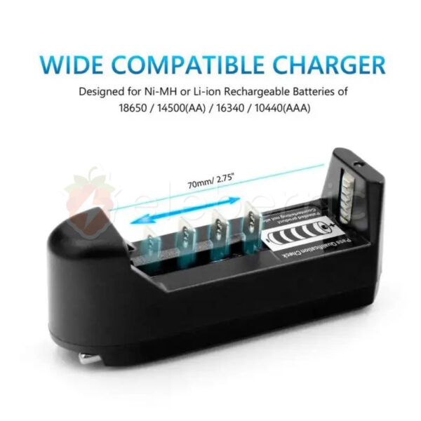 Single Battery Charger for 18650 Li-ion Rechargeable Battery - Image 4