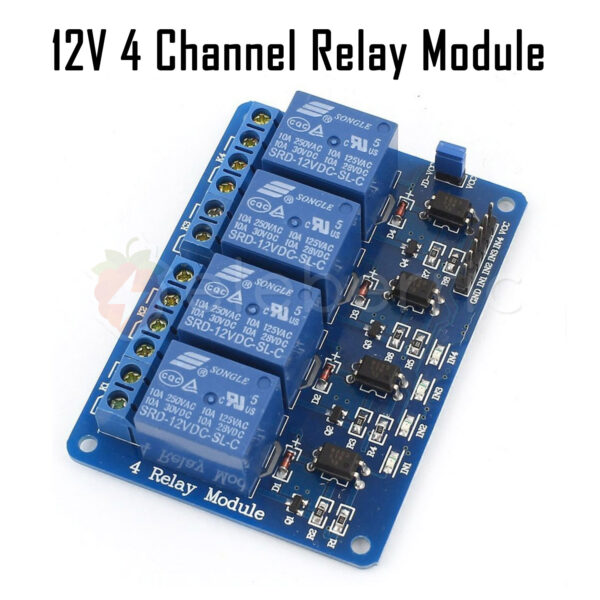 4 Channel 12V Relay Module