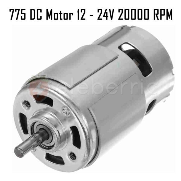775 DC Motor 12V - 24V DC 20000 RPM - Image 6