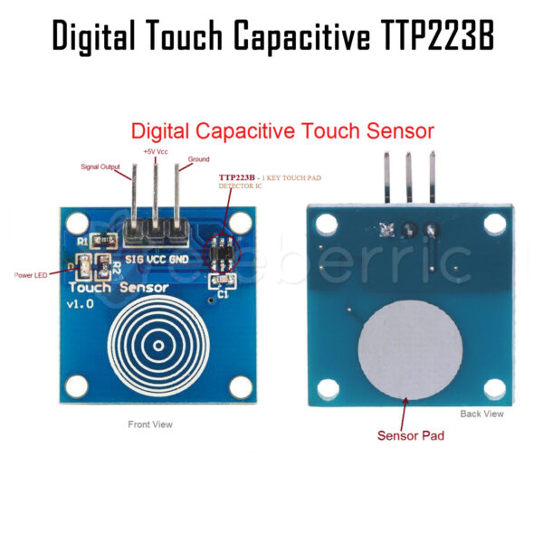 Digital Touch Capacitive Sensor TTP223B - Image 5