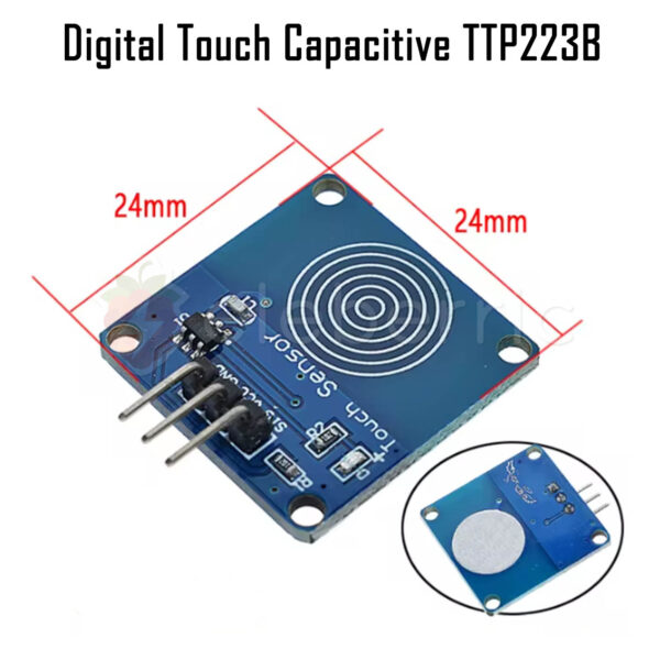 Digital Touch Capacitive Sensor TTP223B - Image 6
