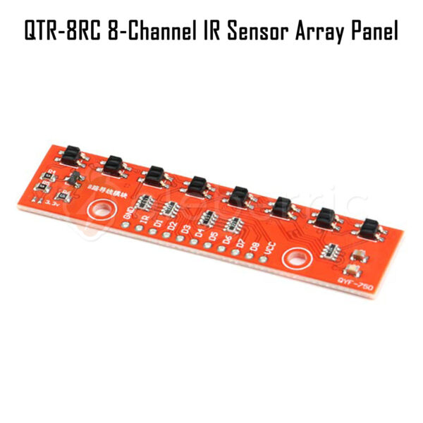 QTR-8RC 8 Channel IR Line Tracking Sensor Array Panel - Image 2