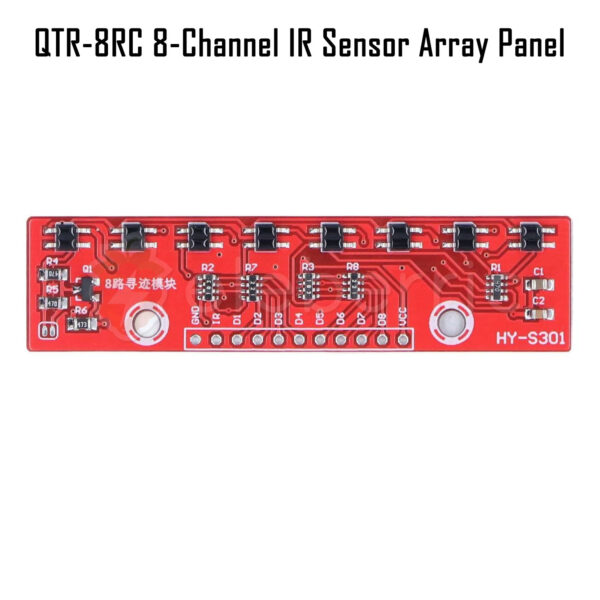 QTR-8RC 8 Channel IR Line Tracking Sensor Array Panel - Image 3