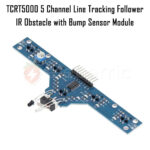 TCRT5000 5 Channel Line Follow Sensor Array IR Obstacle Bump Sensor Module