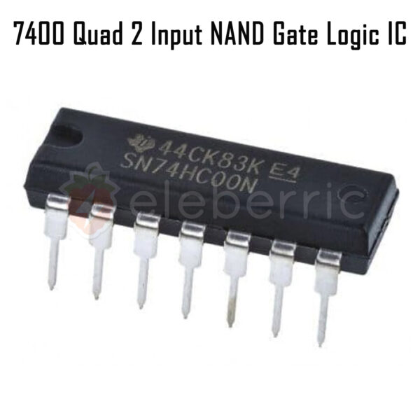 7400 Quad 2 Input NAND Gate Logic IC - Image 2