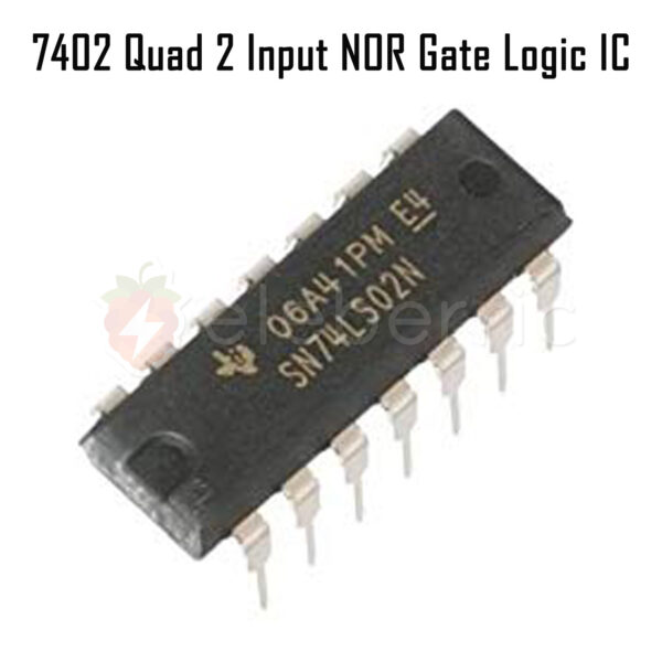 7402 Quad 2 Input NOR Gate Logic IC - Image 5