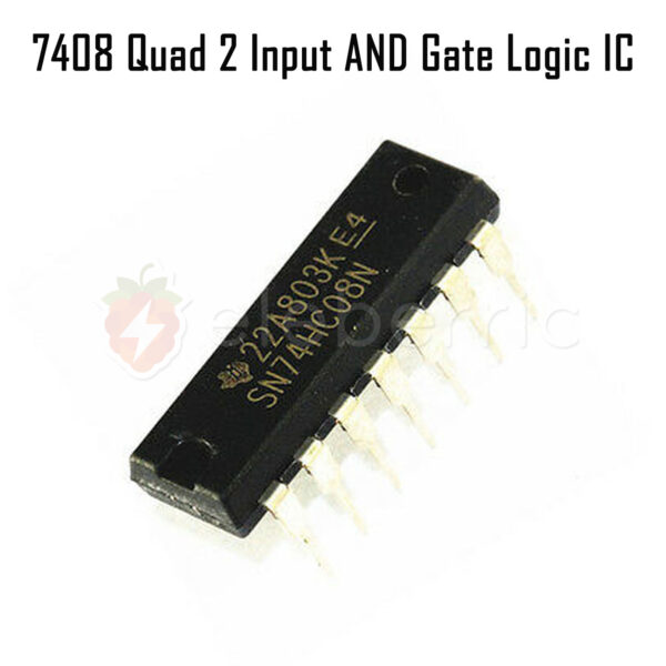 7408 Quad 2 Input AND Gate Logic IC - Image 2