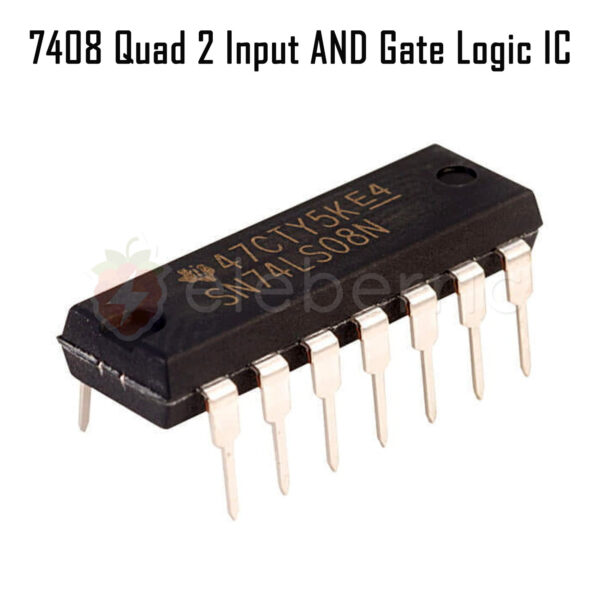 7408 Quad 2 Input AND Gate Logic IC - Image 3
