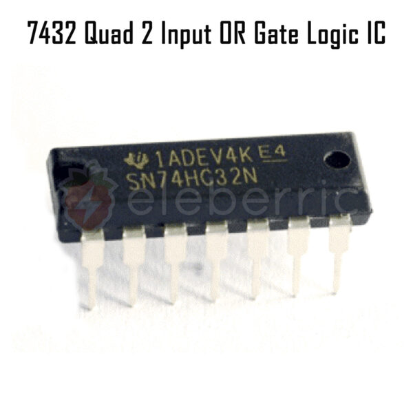 7432 Quad 2 Input OR Gate Logic IC - Image 4