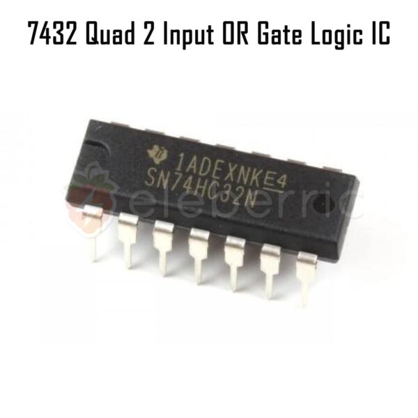 7432 Quad 2 Input OR Gate Logic IC - Image 2