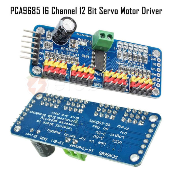 PCA9685 16 Channel 12 Bit Servo Motor Driver - Image 2