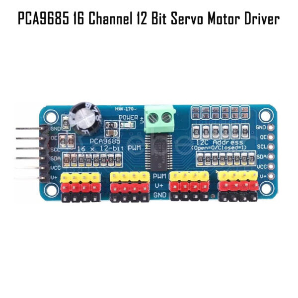 PCA9685 16 Channel 12 Bit Servo Motor Driver - Image 4