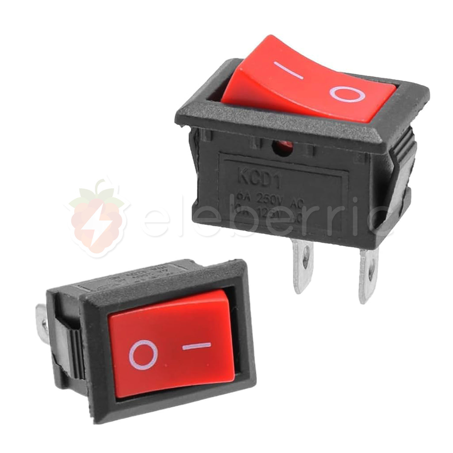 Rocker-Switch-Normal-Red