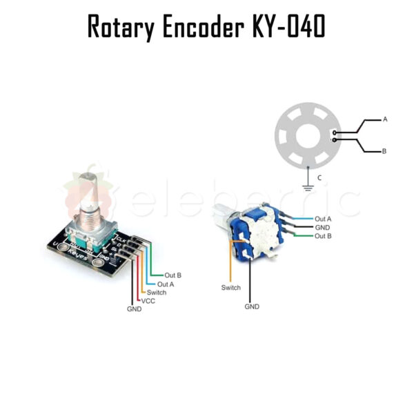 Rotary Encoder Brick Sensor Module KY-040 - Image 5
