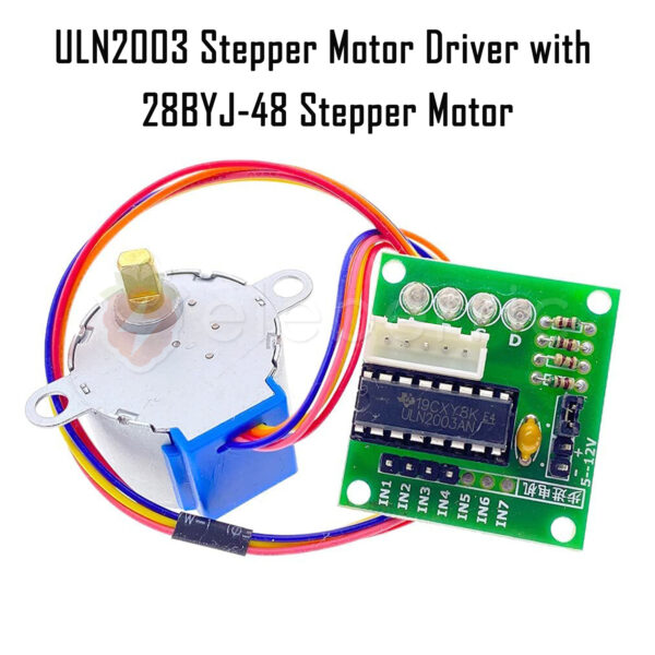 ULN2003 Stepper Motor Driver and 28BYJ-48 Stepper Motor - Image 4