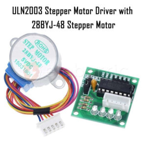 ULN2003 Stepper Motor Driver and 28BYJ-48 Stepper Motor