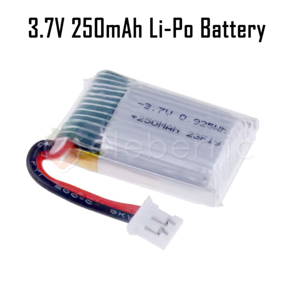 3.7V 250mAh 1S Li-Po Rechargeable Battery - Image 3