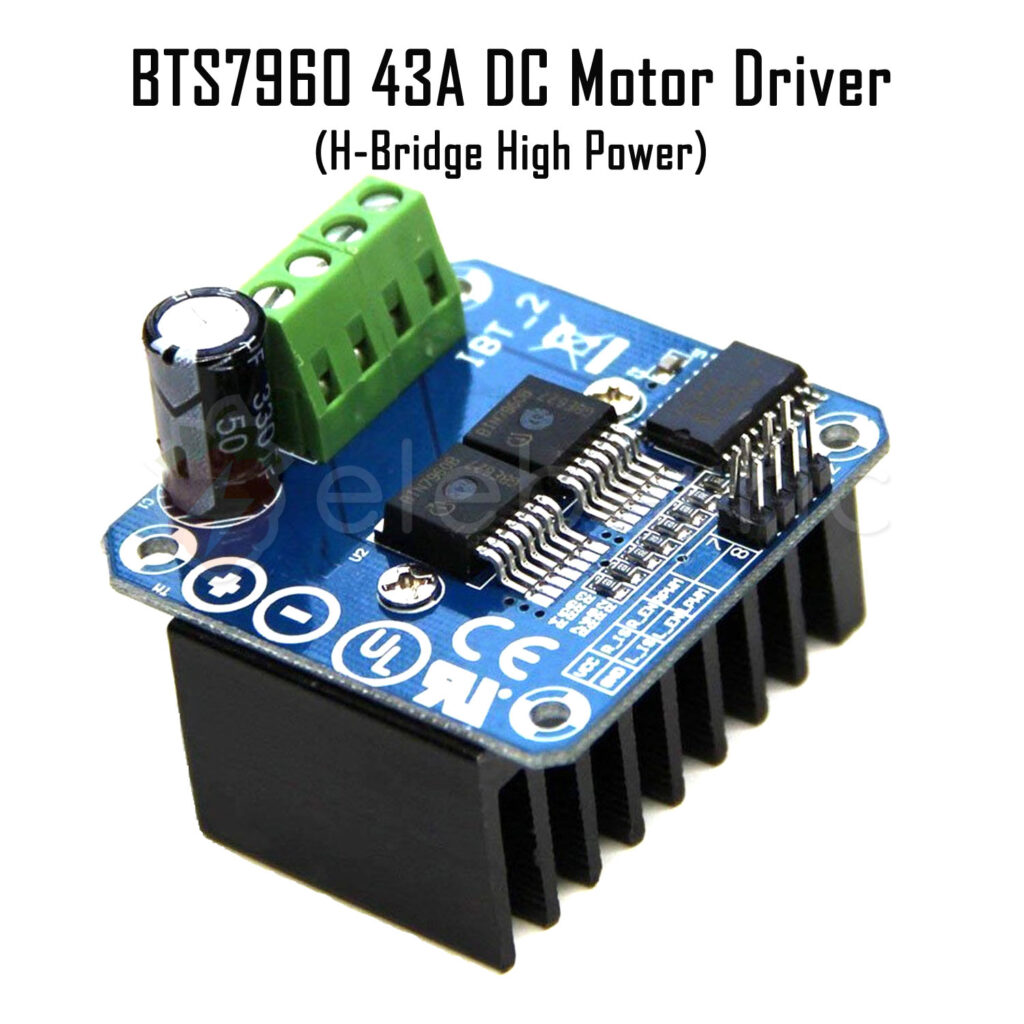 BTS7960 43A Motor Driver