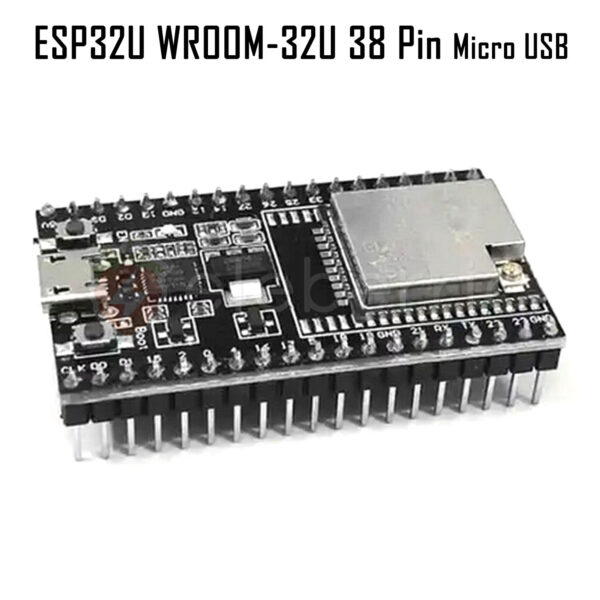 ESP32U WROOM-32U WiFi+BLE Dev Board (38 Pin) - Image 2