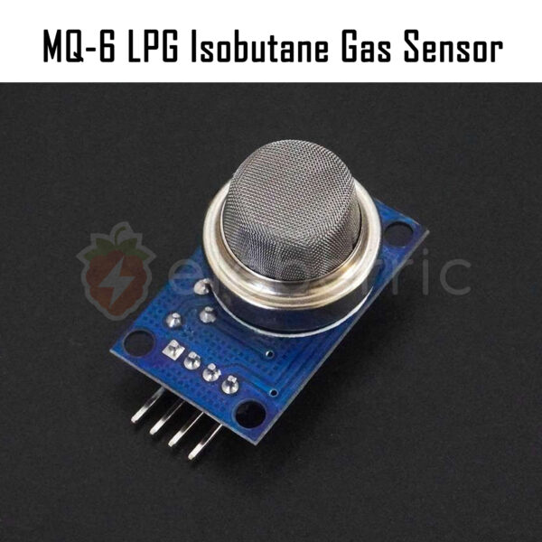 MQ-6 LPG Isobutane Propane Hydrogen Gas Sensor Module - Image 4